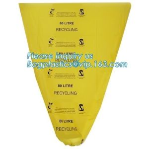 Promotional disposable T-shirt 100% biodegradable garbage bags, Customized