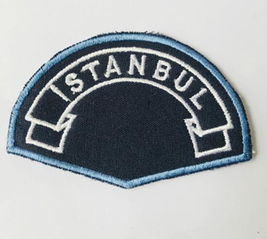 Quality Patch embroidered wholesale custom T shirt 3d embroidery patch wholesale