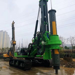 KR280 Max Torque 280kN.M Hydraulic Piling Rig Max. Drilling Depth 80m Max.