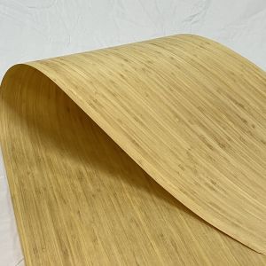 Timber Flooring Bamboo Wood Veneer Harmless Practical Unfinished