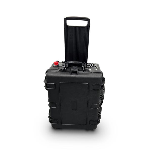 Quality Portable Pulse Fiber Laser Cleaning Machine Suitcase Style For Metal Aluminum Surface wholesale