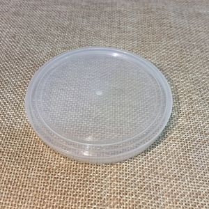 Plastic Tin Can Covers / PE Lid With Silk Screen Printing Logo