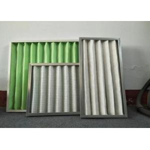 G4-F9 Filter Aluminum Pleated Panel Air Filter 32-120°F Temperature Range