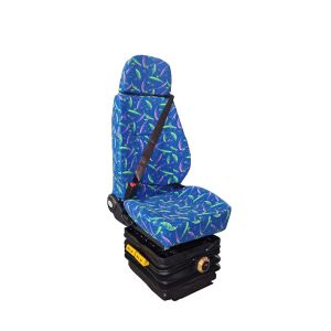 China Sport Fashion Bus Driver Seat 20-180 Reclining Angle Synthetic Leather Material on sale