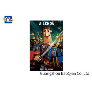 4 Color UV Printing 3D Lenticular Poster Light Weight ANTI - Scratch Cartoon