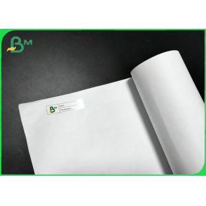 80g Uncoated Wearable CAD Plotter Printer Paper Roll For Engineering Drawing