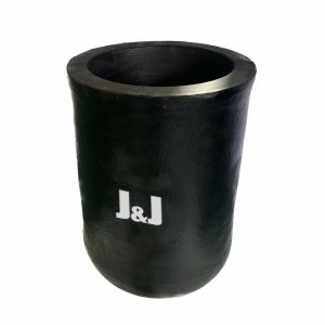 China Modern Temperature Resistance Up To 1600°C Silicon Carbide Graphite Crock Suitable for Industrial High Heat Applications on sale