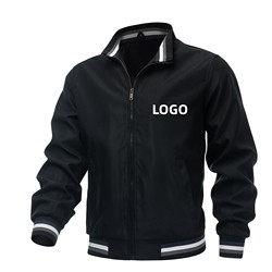 Leisure Classic American Style Comfortable Plus Size Loose Custom Logo Bomber