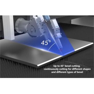 Carbon Steel Stainless 3kw Laser Cutting Machine with Low Maintenance and High