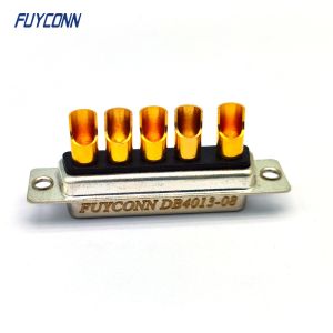 5W5 D-SUB Connectors , Female 5Pin Solder Cup DB High Current Connector