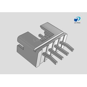 PCB Mount Header, vertical, Wire-to-Board, 4 Position, 2.54mm Pitch, Tin,