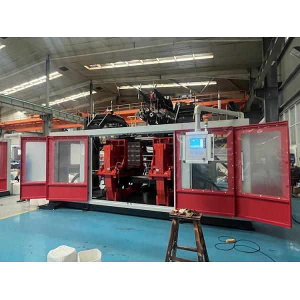 Quality Durable Extrusion Blow Machine 300kn Mould Clamping Force 750mm Plate Stroke wholesale