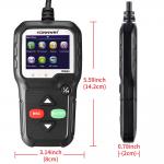 2.4 Inches Live Data Scanner Diagnostic Tool Unique Patented One-Click I/M