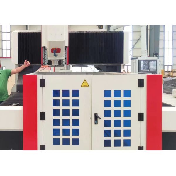 4000x3800x2800mm Overall Size Worktable Movable CNC Drilling Machine 60mm Max