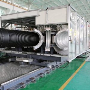HYPET High Quality HDPE Double Wall Corrugated Pipe Extrusion Machine Manufactur