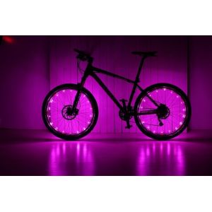 China Ultra Brightness LED Bicycle Spoke Light Shockproof 500m on sale