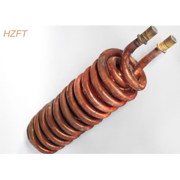Quality Tin Plated Surface Copper Finned Tube Coils as Heater in Drinking Water Systems wholesale