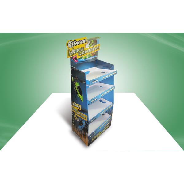 Portable Recyclable Cardboard Free Standing Display Units , Cardboard Poster