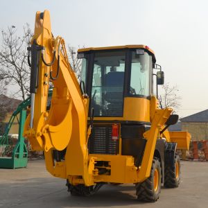 Buy cheap WZ30-25 Four Wheel 7.5t Backhoe Loader Machine With CUMMINS Engine from wholesalers