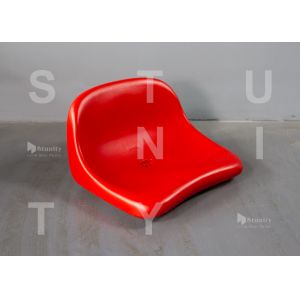 Smooth Uniform HDPE Blow Molded Stadium Seats With Backs