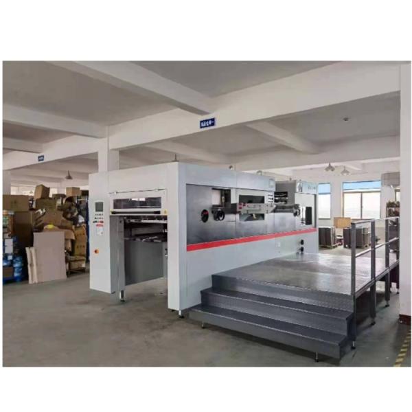 1200*960*2200mm Automatic High Speed Flatbed Diecutting Creasing Machine For Corrugated Cardboard Carton Box