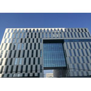 Corridor Skywalk Prefab Steel Structures Fabrication for Urban High Rise