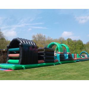 13.2X4.7X3M Inflatables Obstacle Course Kids Slide Bounce House