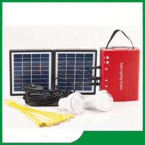 China High quality solar lighting kits with FM radio, phone charger, camping solar kits for cheap selling on sale