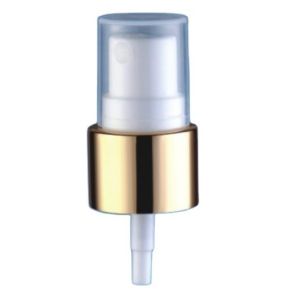 18/410 20/410 24/410 Gold / Silver Cosmetic Spray Pump For Plastic Bottles