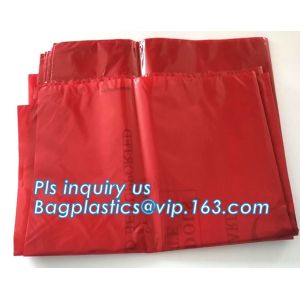 30 Gallon 33" X 40" Red Isolation Infectious Waste Bag / Biohazard Bag High