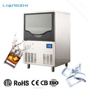 65kg Filling Capacity LZ-200 Commercial Moon Shape Crescent Ice Machine in Sri