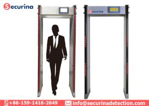 Cheap Anti Inference 300 Level Walk Through Metal Detector High Decibel Alarm With Switch Power for sale