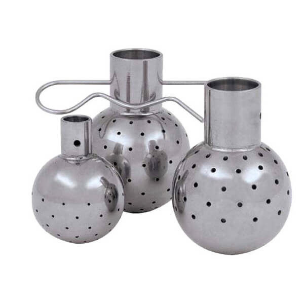 Quality Sanitary T Type Tri Clamp Spray Ball , Double Circulating Clean In Place Spray Ball wholesale