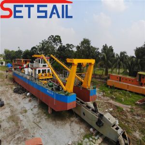 QHCSD-467 Slot Type 18 Inch Cutter Suction Dredging Ship with Diesel Engine and