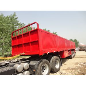 Cheap brand new china lowbed Semi-trailer with 4-axles excavator trailer. excavator trailer for sale