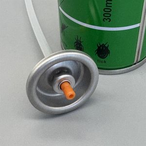 Safe water based insecticide valve actuator for families with child - proof