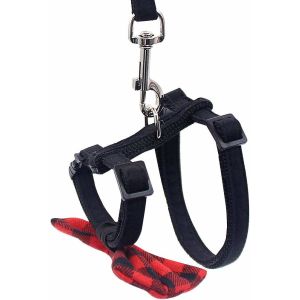 British Style Nylon Cat Collar With Removable Bowtie