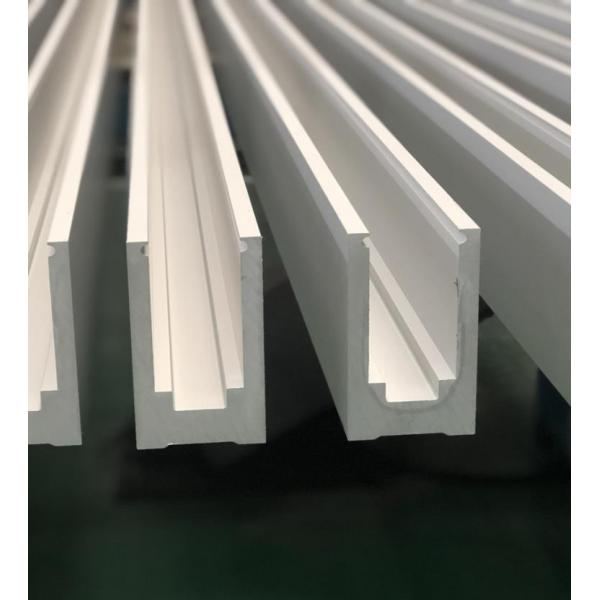 Quality Aluminum U Channel Extrusion with Flange Railing Hardware wholesale