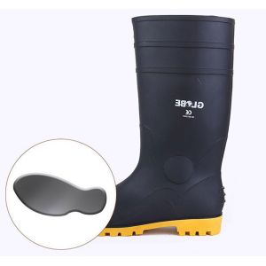 China High Quality Thickening Water Proof Rubber Beekeeping Boots With PVC Upper on sale