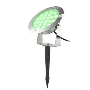 18W IP68 Waterproof Led Spike Lamp SMD3535 RGB DMX512 Control