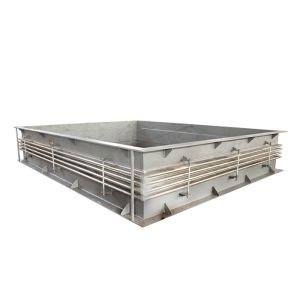 Metal Rectangular Expansion Joint For Ducts / Exhaust / Ventilation Systems
