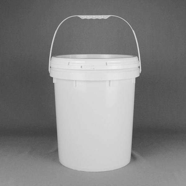 Quality 20L Paint Plastic Wrap Bucket with lid and hand pull wholesale