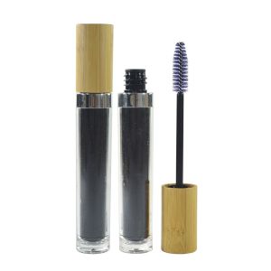 Empty Glass Mascara Eyelash Tube 10ml 6ml 20MM Bamboo Shell