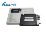 ABS box 100Ghz 1 x 8 DWDM Mux Demux modules with LC / APC connector