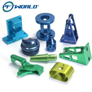 Custom Turning And Machining CNC Machining Aluminum Parts Colorful Anodizing