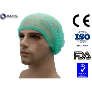Anti Dust Operating Room Hats , Surgery Scrub Caps Non Allergic Consumables