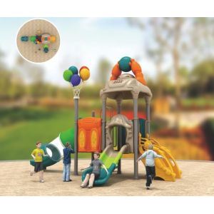 China balloon theme kids outdoor playground games outside play equipment for schools on sale