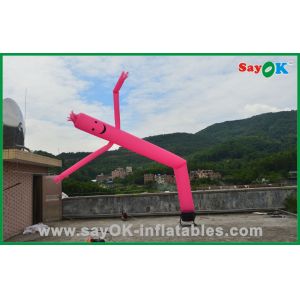 China Dancing Inflatable Man Blower 950W Air Dancers Inflatable Tube Man With Led Light H3m~H8m on sale