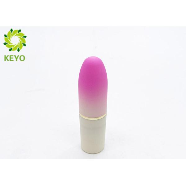 Quality 5g Bullet Shape Plastic Lipstick Tube Container With Soft Touch Surface wholesale