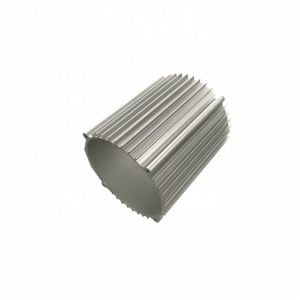 China OEM ODM Aluminum Extrusion Profiles Housing 6061-T6 For Motor Round Custom on sale